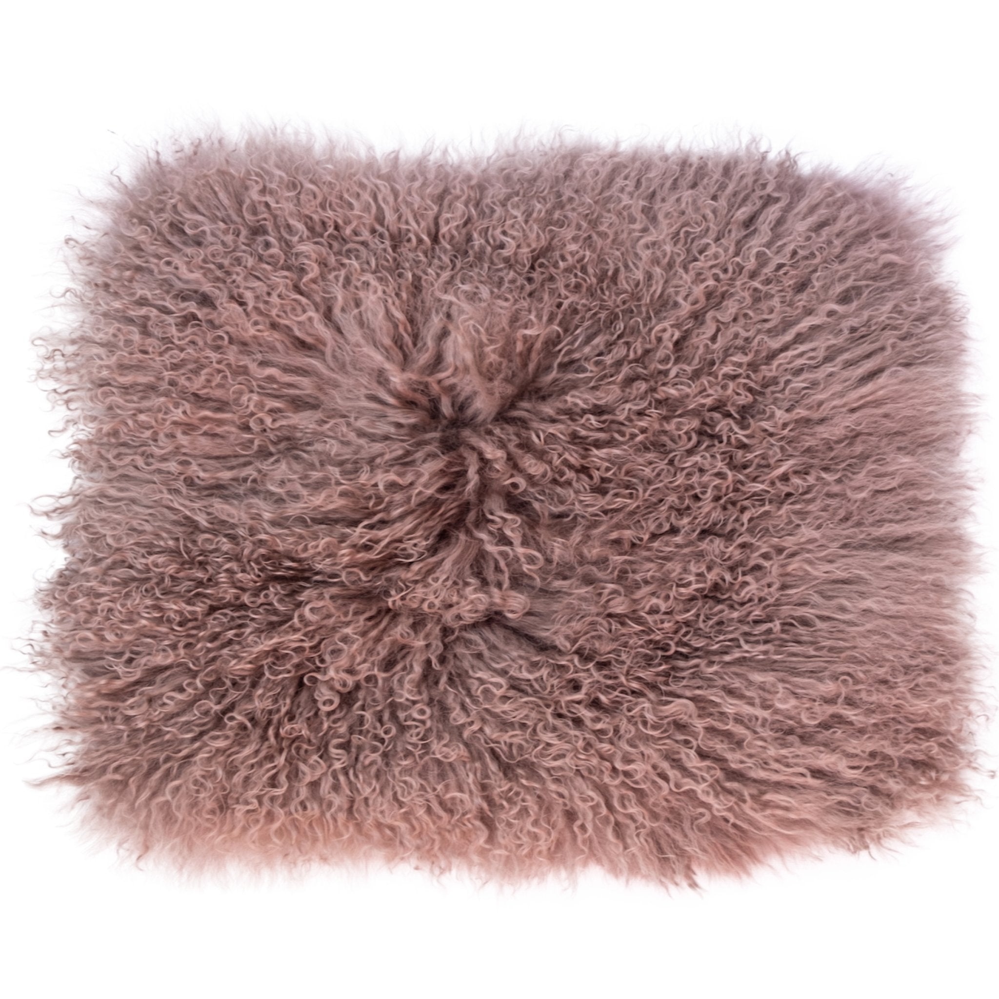 Mongolian fur outlet cushion